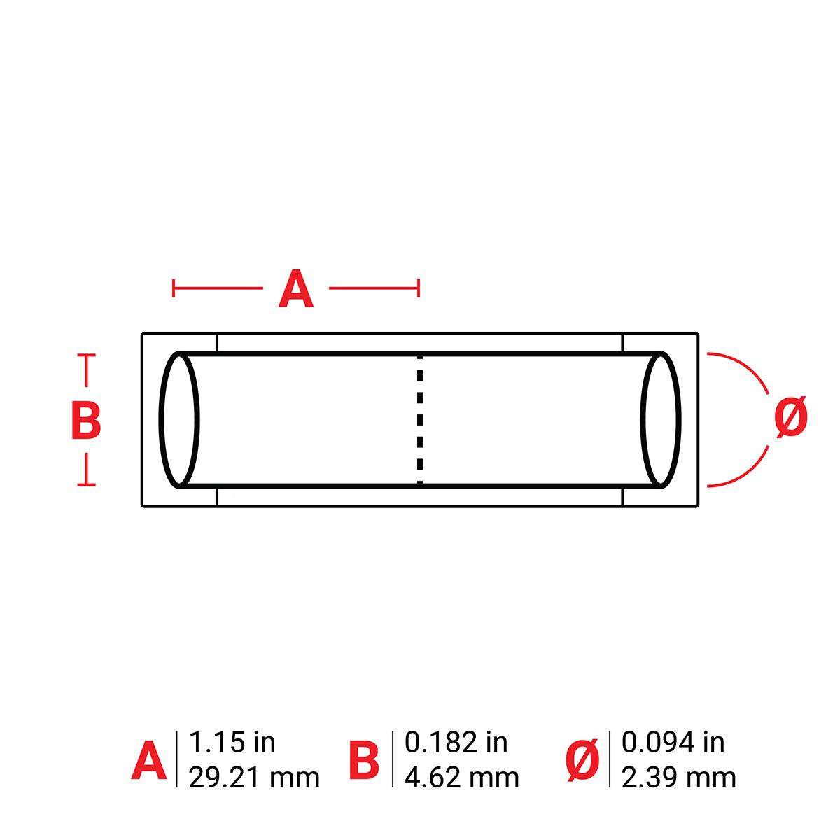 HX094-2.3-WT-22热/29.21x4.62贝迪BRADY-缩YZS套-管聚烯烃