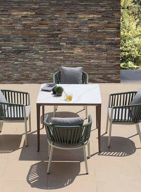 户外闲椅庭院外露天阳台藤椅现121211代简约休藤编椅室花桌园餐桌