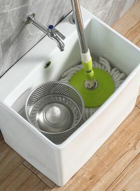 s尚双驱动c洗拖把池阳象台家瓷用拖布池底盆卫生间陶85234墩布地