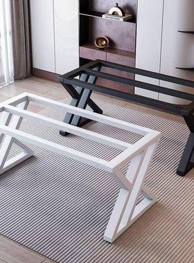 铁桌腿可支架四脚调艺节桌47715腿餐茶几办公桌支撑桌架电脑桌架