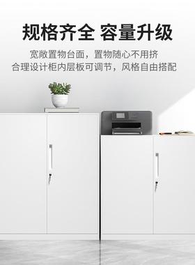 窄边钢12088制薄边拆装文件柜公办加室案柜资料柜带档锁财务凭证