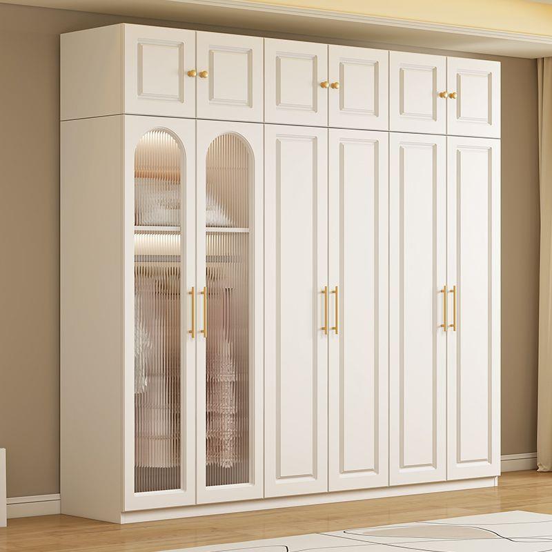 用衣柜代家卧室出租房用简约现对衣开门橱木质儿童MYB简易小户型