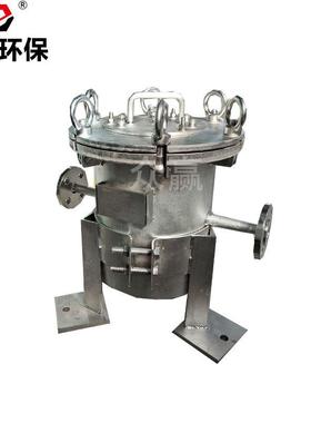 众赢环保04不POB篮锈钢式3过滤业器工海污水提篮式快开直筒除污设