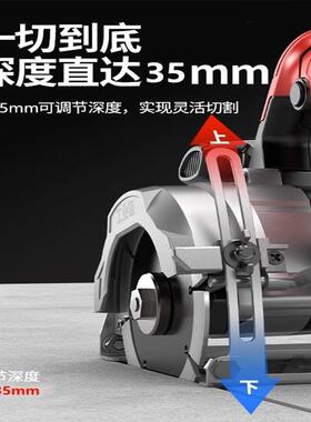 用220v切割机砖用木工手提专家电锯开瓷槽云石机金属QLC石材