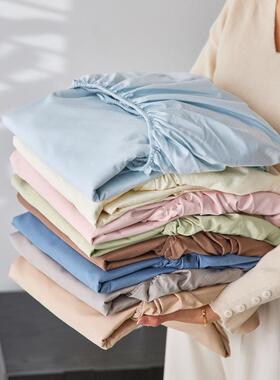 极简S100纯棉床笠床罩秋KKF冬席思保护套床垫套1.梦821.5m1.全包