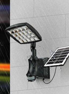 货长沙厂QFK家现外庭院阳太能灯壁灯车库阳台凉亭户花园灯5米延长