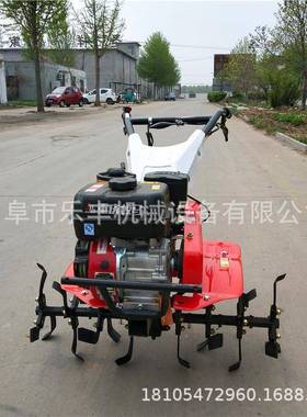 河南汽油柴油耕地大棚锄草LPU旋四耕机机格自走式驱旋耕开价沟机