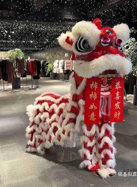 南狮舞狮狮狮道羊毛龙灯羊毛南羊毛具醒狮道具80704醒狮假一麦太