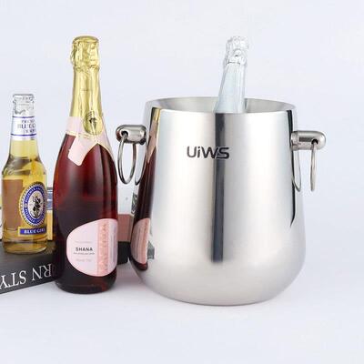 新品英冰式不锈钢冰桶K槟TV酒吧.0L新颖香桶镇啤JWO酒5桶