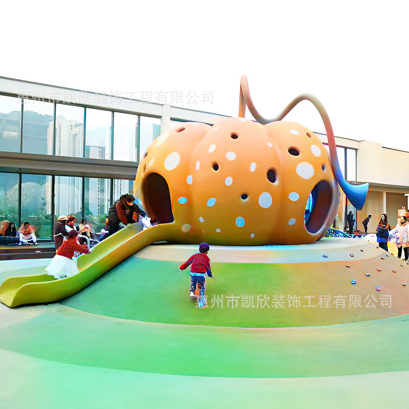 玻璃钢大型滑梯户外创意滑滑梯幼儿园儿童游乐设施户外飞机雕塑