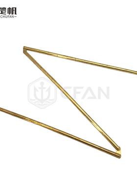 船用铜量水铜折尺折叠测深3杆10008502I带刻度3量水尺测水深MPA70