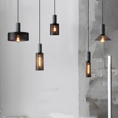 工业小风吊灯餐厅吊灯泥灯网格吊灯铁艺复古简约78923吧台工水业