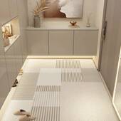 入门户门地风垫原木进门门口地门毯免F98M576M洗耐脏入户可裁剪垫