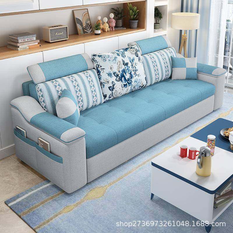 沙发小床折两用可拆卸发套阳81565台多功能户叠型客厅伸缩单人沙