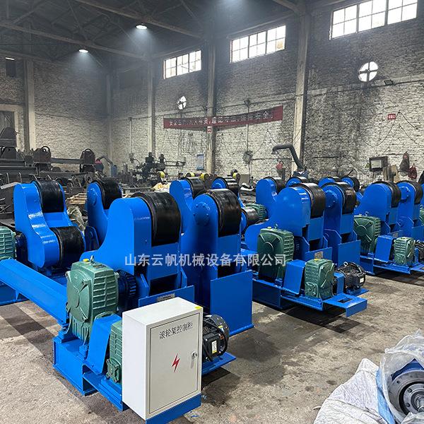 10吨2吨30吨带蜗轮蜗杆滚轮架无线遥控029带防脱胶0铁盘刹车功能