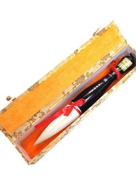 湖笔加键羊抓笔毫楂NIB京羊毫提毛斗大笔大号榜书提笔斗笔