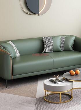 科技布沙发小户型网款红客厅服双装店出奢租房人三人84157轻复古