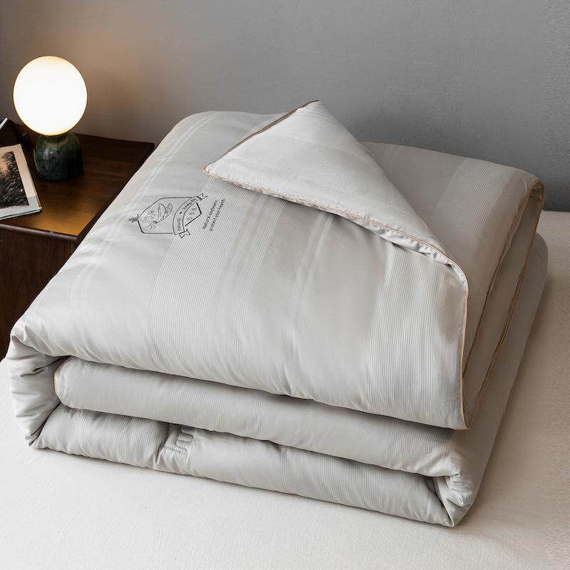 全棉大豆丝维被芯纤纯棉加保暖羽绒厚冬被棉被酒店民宿双TWV人被