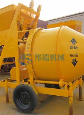 JZM050075型全自动滚筒式混凝土搅拌机自动上GWE全摩擦料式爬搅拌