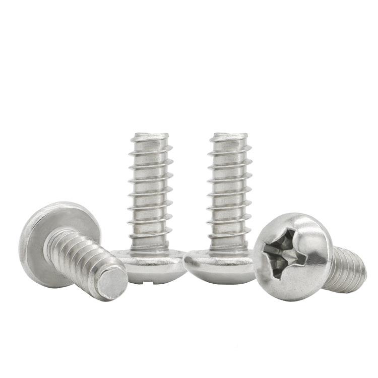 不5锈钢GB845十TKN字盘头平尾自攻螺钉M.1.M1.7*2.5*35*头7M2圆螺