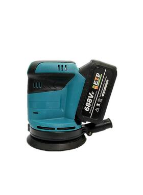 无锂电打磨机充式震圆形方刷形砂电纸机ZRP腻子干磨机木工动抛光