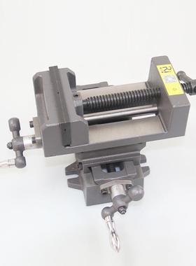 精密十字台3寸4寸5寸6钳寸美式平专口钳小台台钳钻YVC变铣床用台