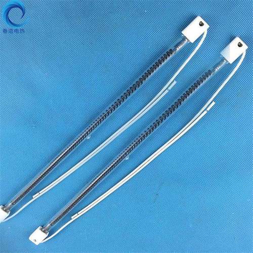 印花管烤红漆用碳纤维加热远红玻外石英璃电热管KEV外线加热管