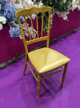 礼金属椅婚庆座椅椅活动子店宴会餐婚酒椅金属竹OSV节椅