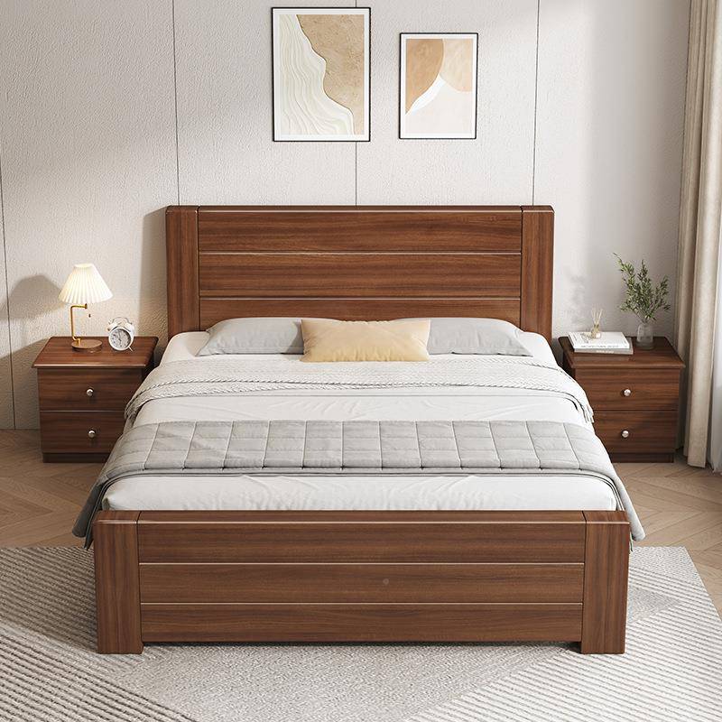 出租F97796J6米房用1.5米经济型1.2m单人新品中式床简.约实木18双