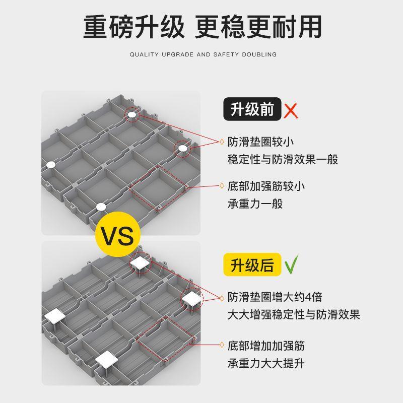 浴室XWK滑防垫卫生间防地板台室外露阳台隔水板淋浴腐房防水地垫