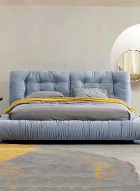 bxtr床意a式极简别墅主卧双人床18.米m94ilano云朵床设计师布e艺