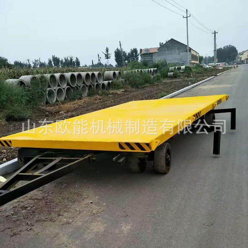 销售厂重型引平牵板车区运输平板拖车无品牌/板5吨运输重型牵引平