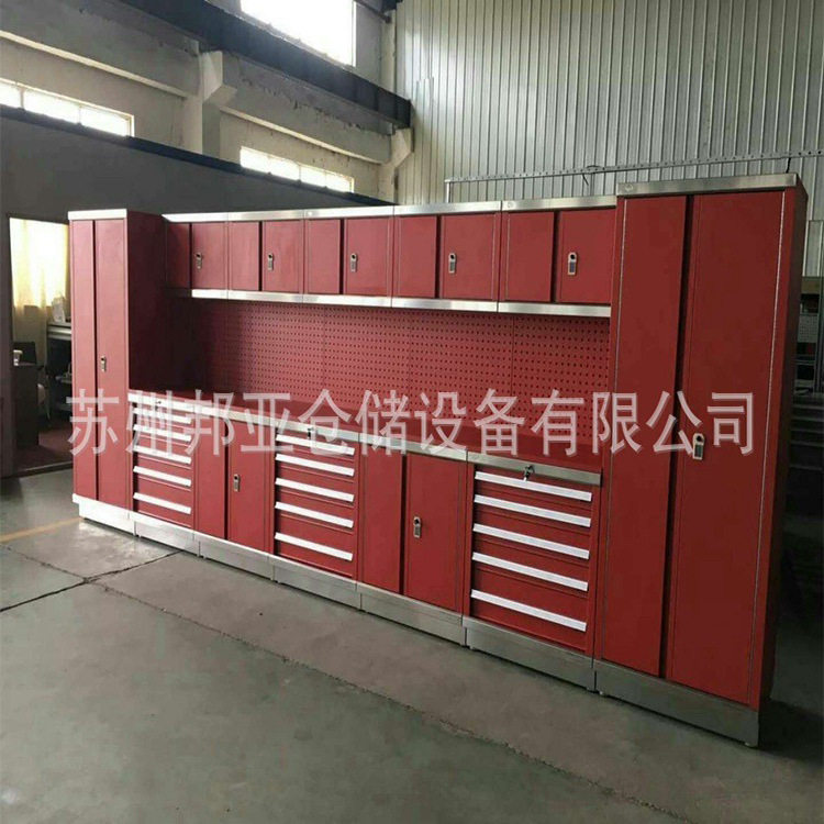 4S店汽修组合工具车带挂板