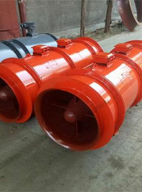 厂发货工抽出式对旋轴流机方便风安装267FBCD抽出式对旋轴流风机