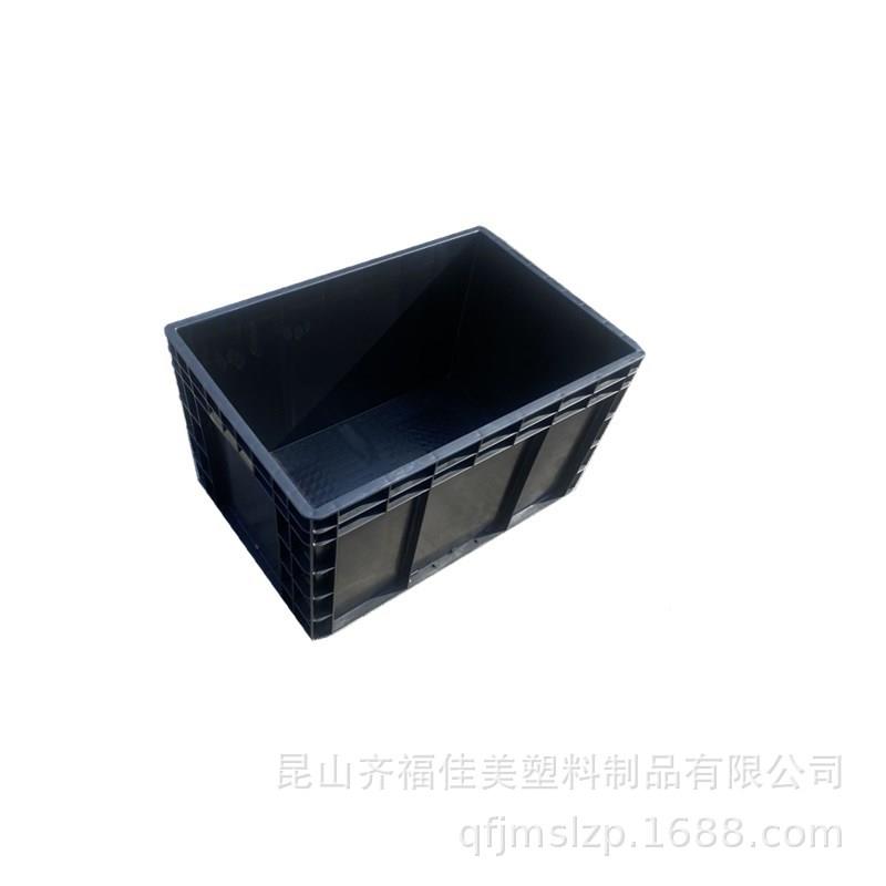 防静电周MCU转箱防*静电胶箱昆胶框600*400330厚物流箱EU山加箱