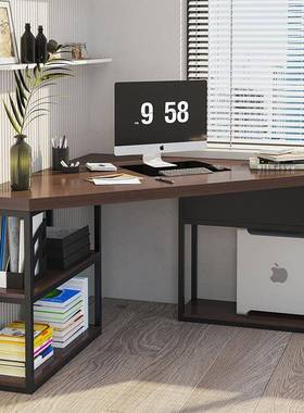 新款225实木小0型20211012转角儿童写字桌书桌创意家用电户脑办公