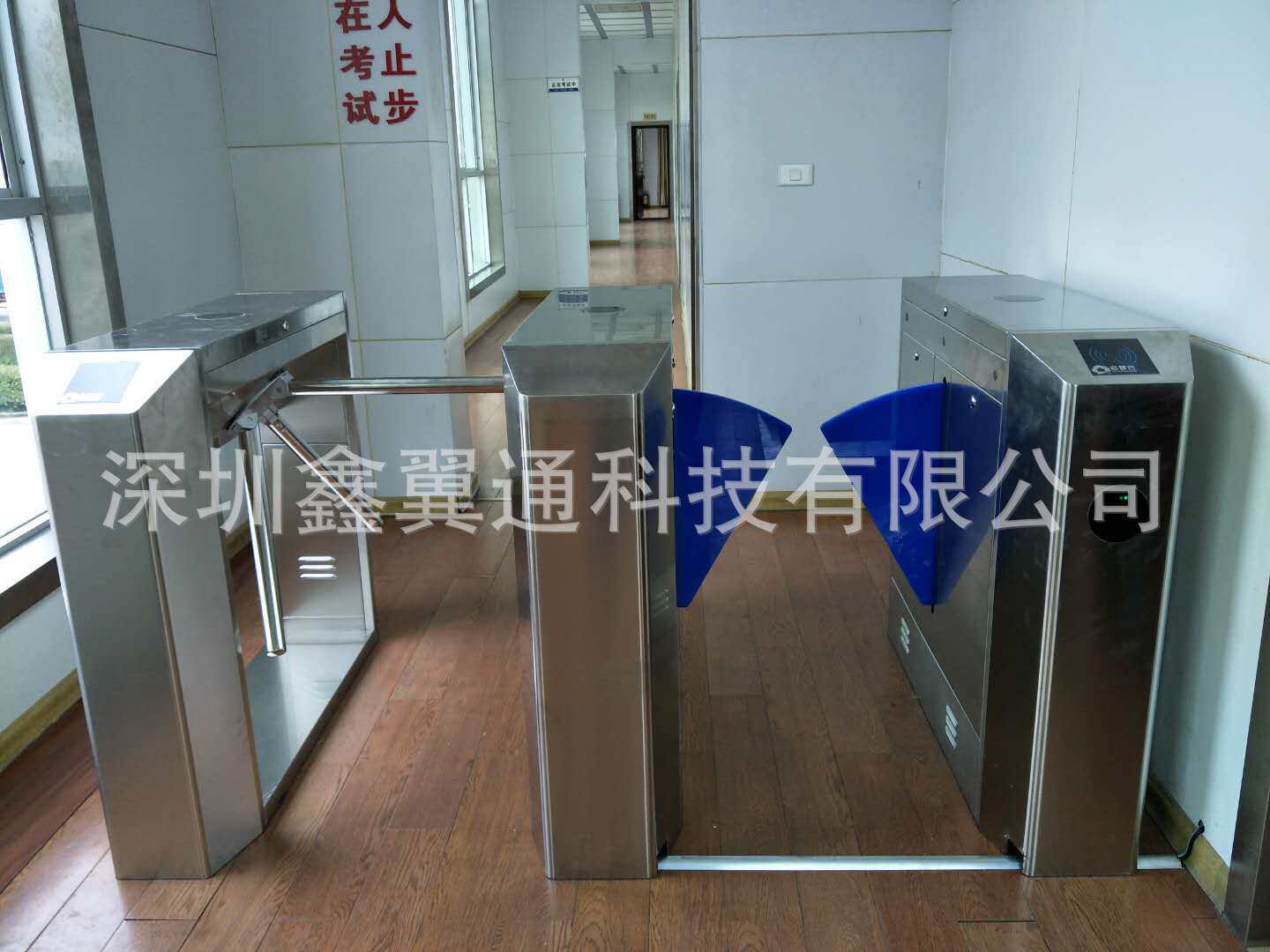 学校刷卡翼闸 防静电闸机门禁系统 工厂除静电摆闸 刷卡全高闸