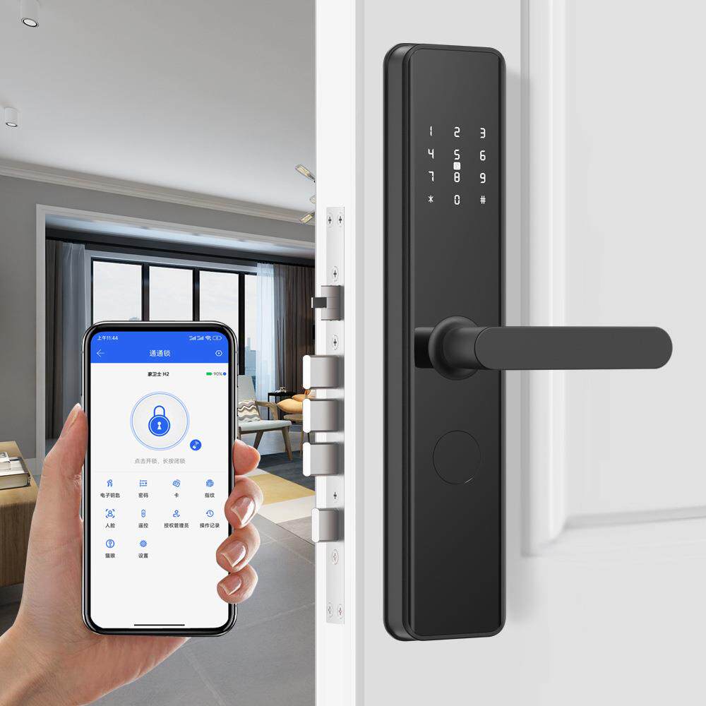优公寓X9-2智能锁好房管家出租房管理AP刷卡密质通码入户P门锁通