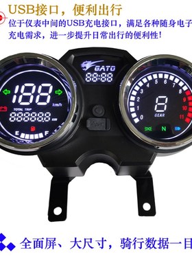 南美CARGUERO 200摩托车Italika Rc200 RC250Thunder 125仪表