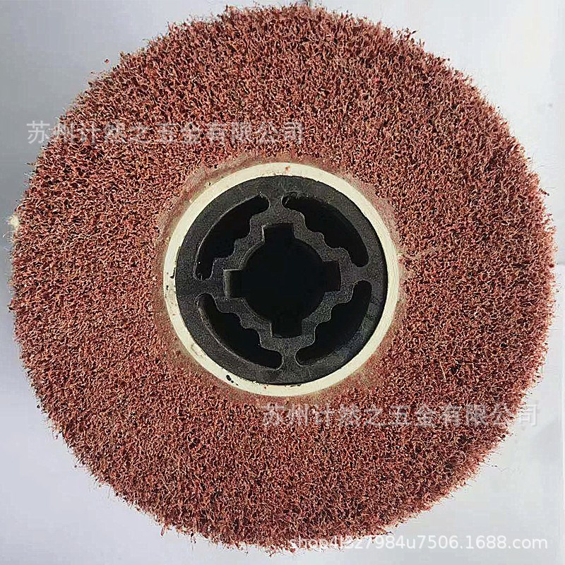 计然之拉丝轮不锈钢拉丝金属铜铝拉丝尼龙轮拉丝百洁布打磨镜面抛