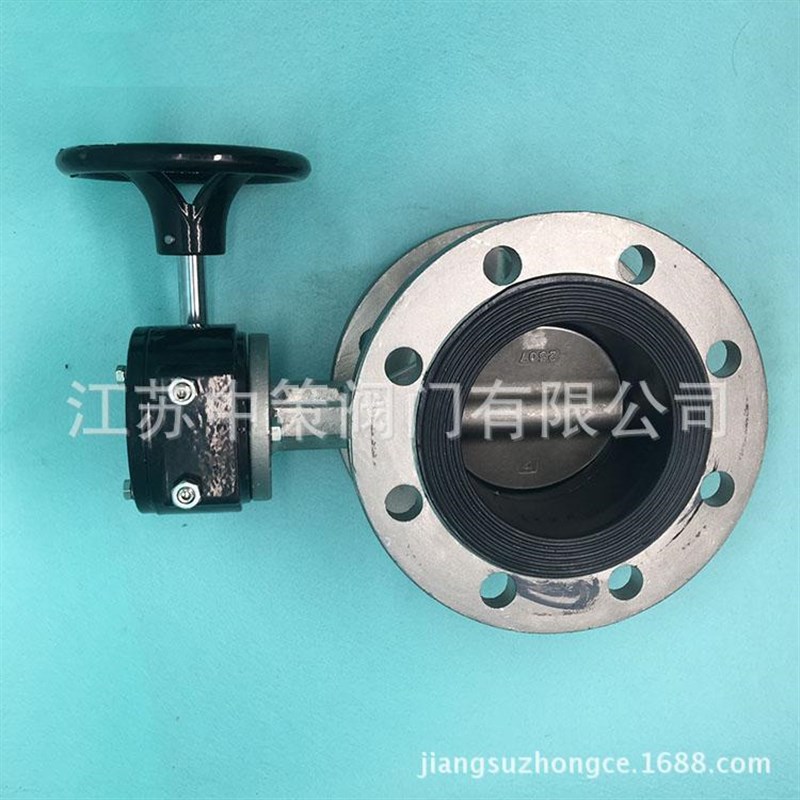 D341J全衬胶法兰式蝶阀,铸钢不锈钢法兰衬胶蝶阀,手动衬胶蝶阀