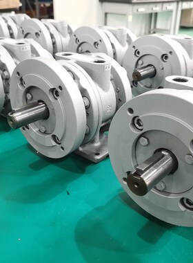 3.9千瓦DAV8叶片式气动马达厂家 配减速机2500至17转每分钟