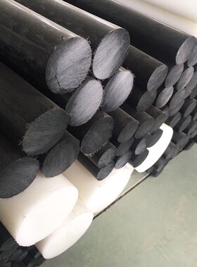 POM聚甲醛棒赛钢棒白色黑色高耐磨高硬度低摩擦零切CNC加工