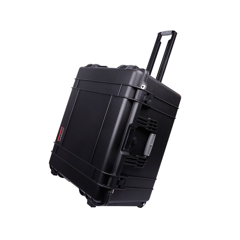 多媒体控制仪表内嵌防护箱 手提塑料五金三防箱 鼎阳D6940拉杆箱