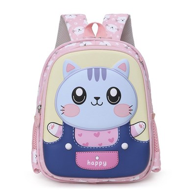 儿童书包3-6岁幼儿园女孩男童小学生一年级大容量护脊减负轻便软