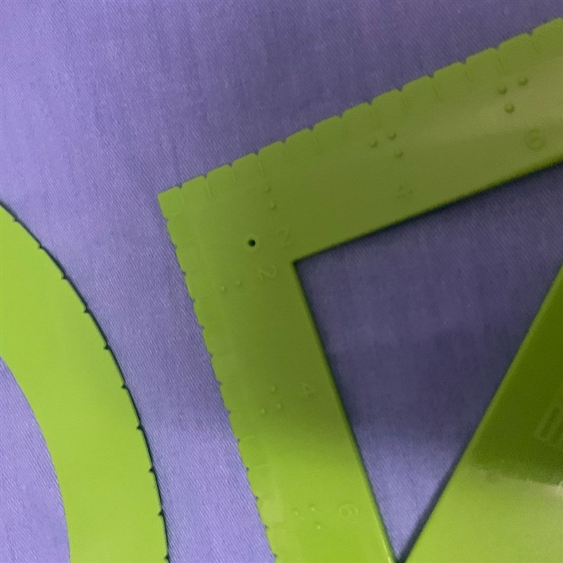 盲人文具套装9件套 圆规写字板 三角尺 算盘等