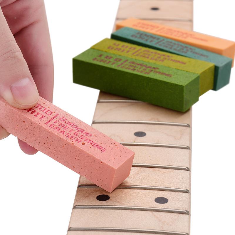 Baroqu他e电木贝司吉品丝边清洁金属光角抛打磨橡皮JMJ擦三/五型