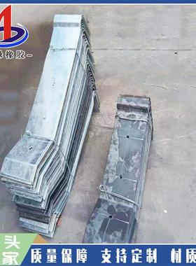 桥梁防锈撞护栏钢遮板FFU镀锌伸缩缝护钢折绿色钢遮板墙不钢栏支