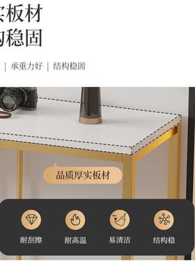 ^轻奢风玄关桌户玄关台置物架走J廊条案客EKB入厅长靠墙条桌子极