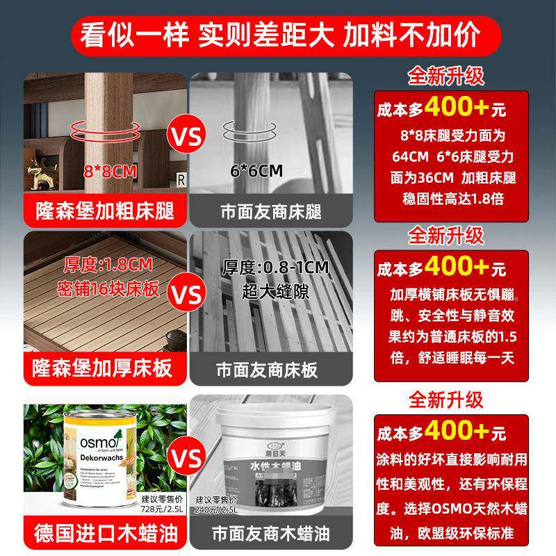 实木上下床双层床儿高低床鹅掌楸木美式两全床层大Q002人子母童上